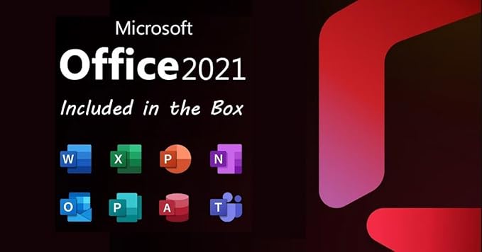 HP New Business Laptop with Microsoft Office, Intel Powerful Processor, 15.6" FHD LED Display, 16GB RAM, 512GB SSD, Ethernet RJ-45, Ultra Quiet Design, Long Battery Life, Windows 11 Pro, WOWPC USB