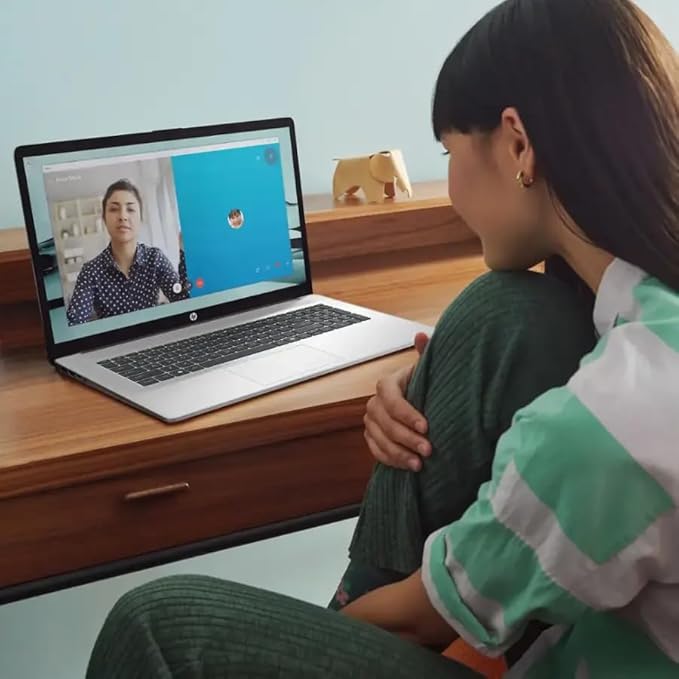HP 17 Laptop Computer for Business and Students - 17.3" HD+ 250 Nits IPS Display • Intel 8-Core i3 Processor • Wifi6 • Camera • Copilot • Fast Charge • Win 11 Pro • w/Accessories (16GB RAM, 512GB SSD)