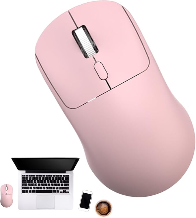 Wireless Mouse – Quiet Click 2.4G | USB Receiver Mouse for Laptop, Notebook, PC | Adjustable DPI, Ergonomic Design, Silent, Ideal Office, Home, and Travel Use | AA Battery