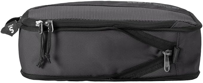 Eagle Creek Pack-It Reveal Carry-On Set - Compression Cube S (2x) & M (1x) & Clean/Dirty Cube M - Angled Zipper Stackable Carry-On Packing Tubes - Travel Essentials - Black