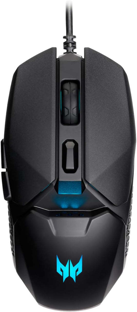 acer Predator Cestus 327 Gaming Mouse with 8000 DPI Sensor 20 Million Click Lifespan 6 Buttons USB Wired Ergonomic