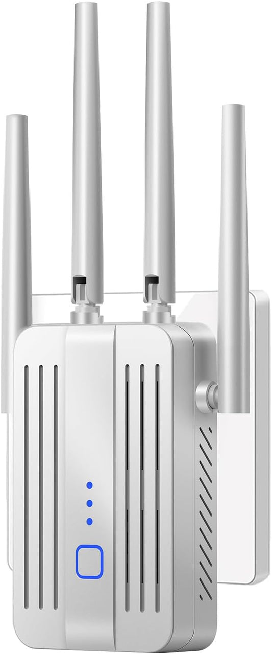 2025 WiFi Extenders Signal Booster for Home Long Range Covers Up to 45+ Devices & 8470 Sq.ft, Long Range WiFi Extender Internet Signal Booster, White