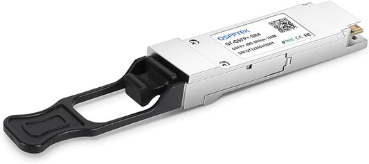 QSFPTEK 40GBASE-SR4 QSFP+ 850nm 150M DDM MTP/MPO MMF Optical Transceiver Module Compatible QSFP-40G-SR4
