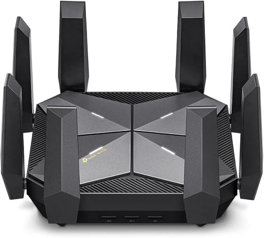 TP-Link AXE16000 Quad-Band WiFi 6E Router (Archer AXE300) - Dual 10Gb Ports Wireless Internet Gaming Router, Supports VPN Client, 2.5G WAN/LAN + 4 x Gigabit LAN Ports