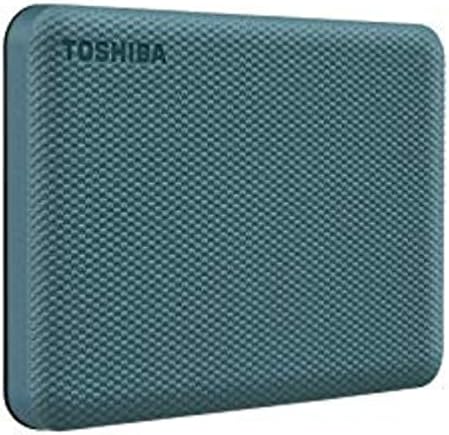Toshiba Canvio Advance 2TB Portable External Hard Drive USB 3.0, Green - HDTCA20XG3AA