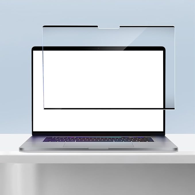 Laptop Privacy Screen – Removable Magnetic Filter | PC Anti-Glare Screen | Anti-peeping Travel Public Space Privacy Protection For Studios, Cafes, Airports, Workstations