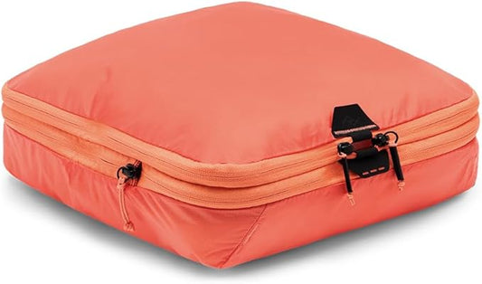 Peak Design Ultralight Mesh Packing Cube, Ibis, Stretchy Mesh Luggage Cube with Strap Attachment Points and Luggage Pass Throughs, Zipper Opening, Travel Organizer for Men and Women, Size M