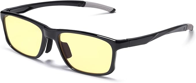 Blue Light Blocking Computer Screen Glasses | Gaming Glasses | Anti Eye Strain Protection for Men and Women