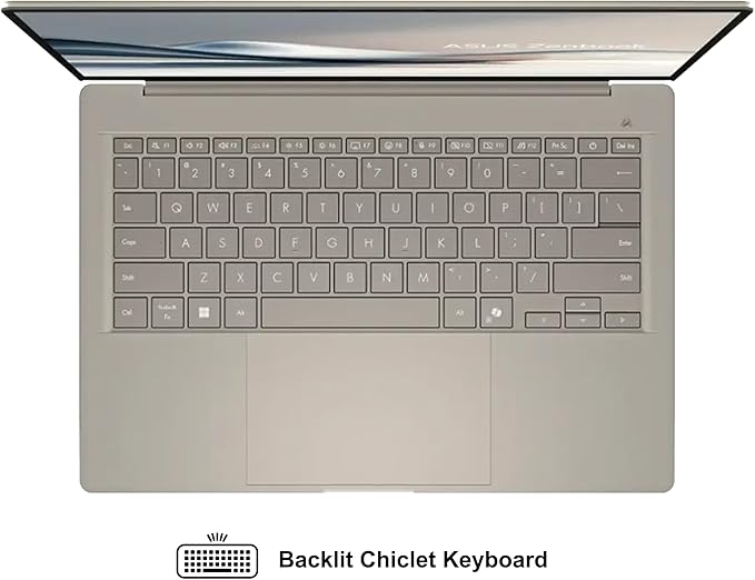 ASUS Zenbook A14 Laptop 14" WUXGA OLED (100% DCI-P3, 600nits HDR) Qualcomm 8-core Snapdragon X Plus (Up to 45 Tops) 16GB RAM 1TB SSD for Creator Business Professional Win11 ICP Hub w/Copilot+ AI