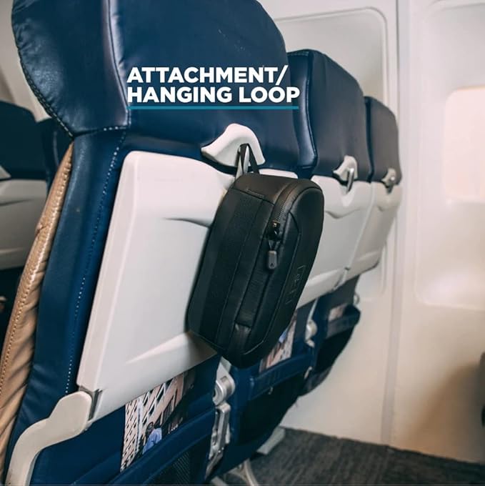 NOMATIC McKinnon Tech Organizer - Electronics Organizer for Travel Essentials - Cable Organizer Bag and Tech Pouch - Versatile Travel Case and Storage Bag for Camera Gear (Black)