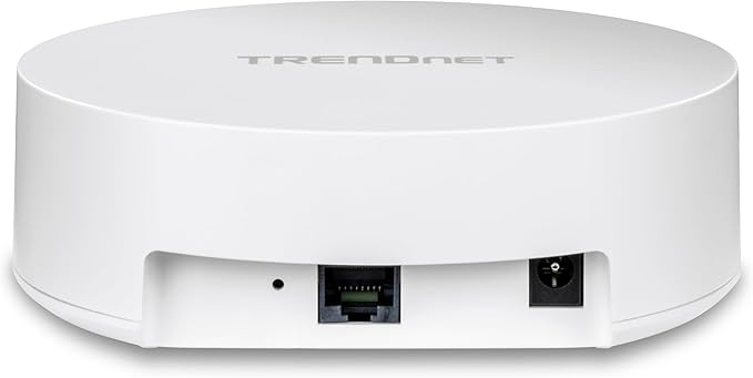 TRENDnet AC1300 Dual Band PoE Indoor Wireless Access Point, 867Mbps WiFi AC + 400Mbps WiFi N Bands, MU-MIMO, Repeater Mode, Traffic Management, Easy Installation, White, TEW-823DAP