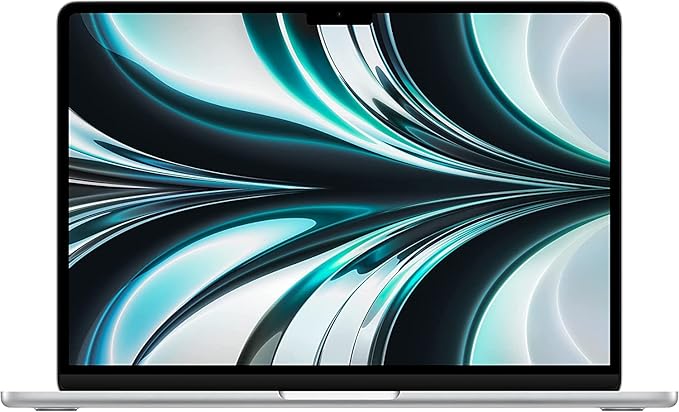 Apple Mid 2022 MacBook Air with Apple M2 Chip, 13.6-inch, 8GB RAM, 256GB SSD - Silver (Renewed)