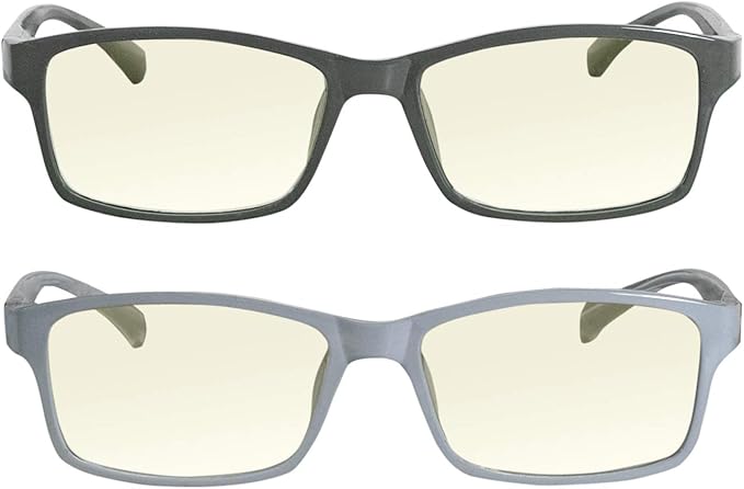 TruVision Readers - 9601 Computer Reading Glasses w Blue Light, Anti Reflective, Acrylic Lenses