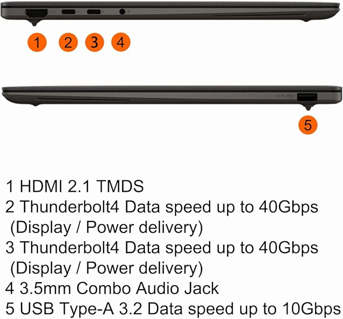 ASUS Zenbook S14 Laptop 14" 3k OLED 120Hz Touch (500nits HDR, 100% DCI-P3) Intel 8-core Ultra 7 256V (Up to 47 Tops) 16GB DDR5 4TB SSD for Designer Business Professional Win11 ICP Hub w/Copilot+ AI