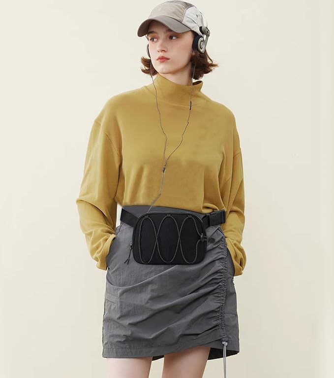 MAXTOP Small Crossbody Bags for Women Belt Bag Fanny Pack with Adjustable Strap