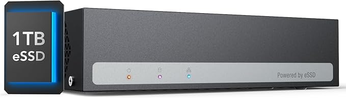 ANNKE 8CH 3K Lite Digital Video Recorder with 1TB Embedded SSD Solid State Hard Drive, 24/7 Recording with 8 Channel, AI Human/Vehicle Detection, H.265 5-in-1 Security DVR, Hardware Encryption