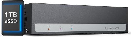 ANNKE 8CH 3K Lite Digital Video Recorder with 1TB Embedded SSD Solid State Hard Drive, 24/7 Recording with 8 Channel, AI Human/Vehicle Detection, H.265 5-in-1 Security DVR, Hardware Encryption