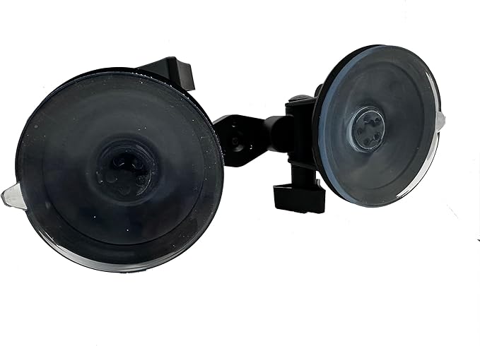 Flex Double Suction Adjustable Handsfree Flight Travel iPad/Tablet Sport Mount with 360 Degree Rotation, Black, (MNT-1815)