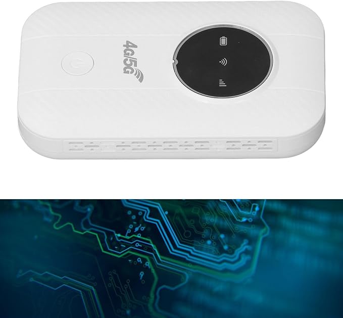 4G LTE Mobile Hotspot, Professional Portable Travel Routers SIM Card, 300Mbps High Speed Unlocked Router Hotspot Device for Home Office Travel, Up to 10 Users