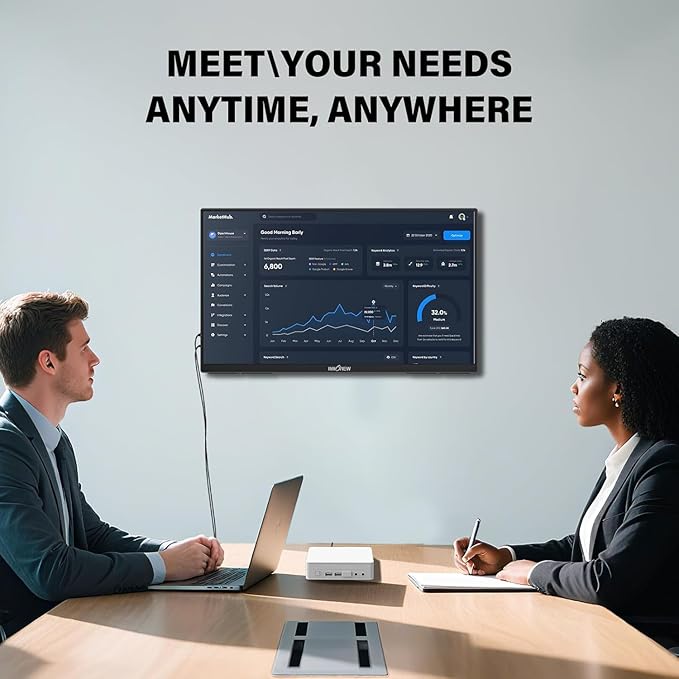 InnoView Large Portable Monitor 23.8inch FHD 1080P 144Hz USB-C, HDMI Computer Display HDR 100% sRGB IPS Gaming Monitor W/180°Adjustable DC Eyes Care Stand for Laptop PC MAC Phone PS4 Xbox Switch