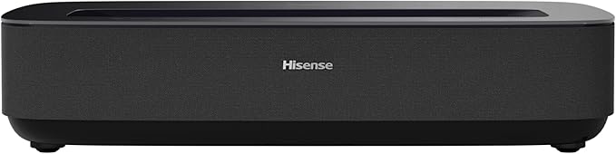 Hisense PL2, Ultra Short Throw Home Theater Laser Projector, 80” – 150”, 4K UHD, 2,700 Lumens, 3000:1 Contrast, Dolby Vision & Atmos, 3D, Google TV, WIFI 6E