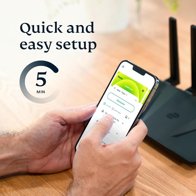 Aircove | Wi-Fi 6 VPN Router for Home | Protect Unlimited Devices | Free 30-Day ExpressVPN Trial | (U.S. & Canada Version)