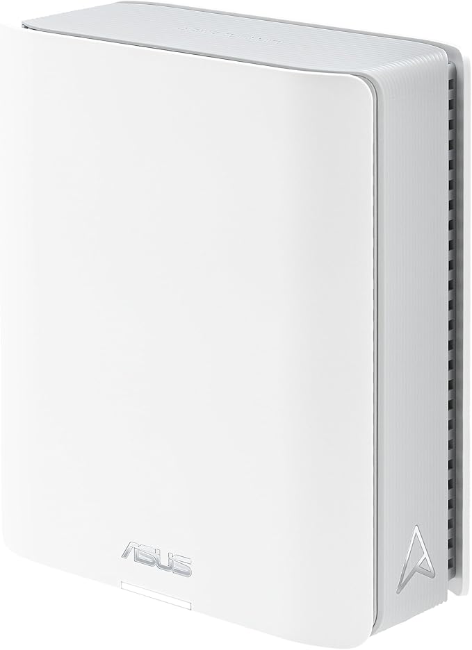ASUS ZenWiFi BT6 Tri-Band WiFi 7 Mesh, 9.4 Gbps, 3000 sq.ft. (1pk), 2.5G WAN Port, Security and Parental Controls Included, Smart Home Master SSIDs, 4G & 5G Mobile Tethering