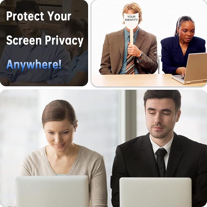 Magnetic Privacy Screen for MacBook Pro 14 Inch (2021-2024, M1, M2, M3, M4), Removable Matte Blue Light Glare Filter for Mac Pro 14.2" Laptop Computer