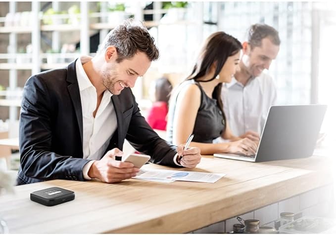 NETGEAR Nighthawk M6 5G Mobile Hotspot, Router with Sim Card Slot, Modem, Portable WiFi Device for Travel, Unlocked with Verizon, AT&T, and T-Mobile, WiFi 6, 2.5Gbps (MR6150)