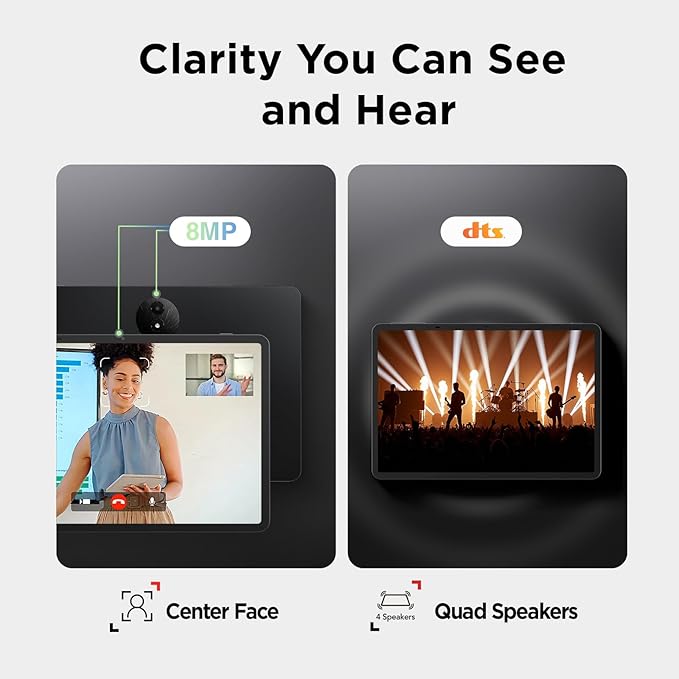 TCL NXTPAPER 11 Plus Android Tablet, 11.5" 120Hz 2.2K Drawing Pad & Digital Notebook, Stylus Included, NXTPAPER 4.0 Display, AI Tools, 8+8GB RAM, 256GB Storage, 8000mAh Battery, Onyx Black