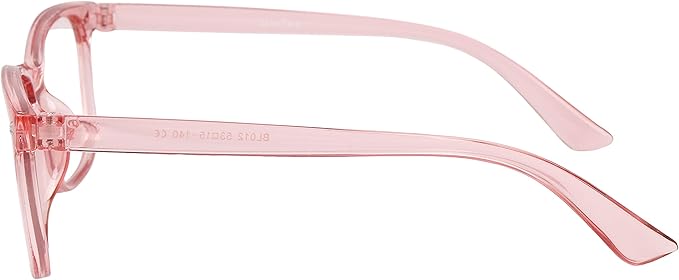 Blue Light Glasses for Woman Men | 99% Blue Light Blocking Glasses | Computer Glassess | Night Driving | Gaming | TV Phone Screen Reader Square Frame | Anti Eyestrain & UV Glare Protection