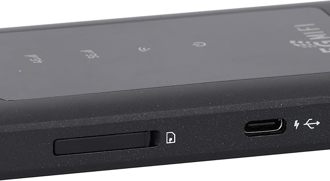 5G Mobile Hotspot - Unlocked Router with SIM Card Slot, 1.25Gbps Speed, International Coverage, Supports 16 Devices, Travel Router for Local & Global Use