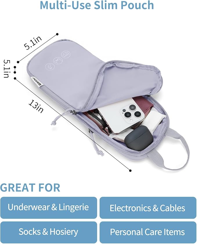 WANDF 7 Set Compression Packing Cubes for Travel, Shirt Folder for Wrinkle-Free, Suitcase Organizer Bags Set for Carry-On Checked Luggage Duffle Bag Women Men(Gray-blue)