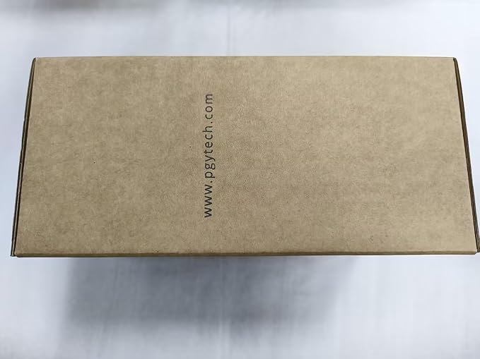 PGYTECH Mini Travel Tech Organizer, Waterproof Tech Pouch, Electronics Accessories Organizer Carrying Case, Cable Organizer Bag for Cables, Cord, Phone Batteries, Charger,Photography SD Card, Black