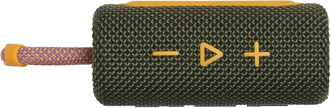 JBL Go 3 - Portable Mini Bluetooth Speaker, big audio and punchy bass, IP67 waterproof and dustproof, 5 hours of playtime, speaker for home, outdoor and travel (Green)