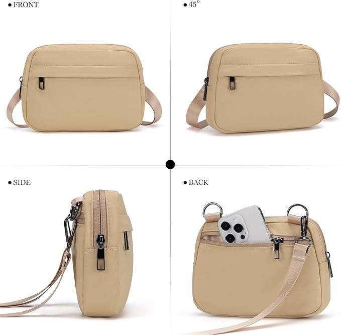 MAXTOP Small Crossbody Bags for Women Belt Bag Fanny Pack with Adjustable Strap