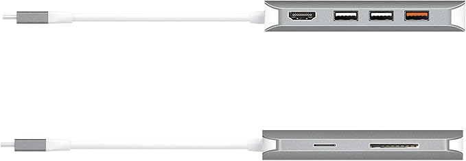 j5create USB C Hub Adapter Multi-Monitor 10-in-1 Port Docking Station 4K HDMI, VGA, Ethernet, USB 3.0, MicroSD, SD, USB-C 3.1 + Power Delivery | for PC, Laptop, Tablet, Display Connection