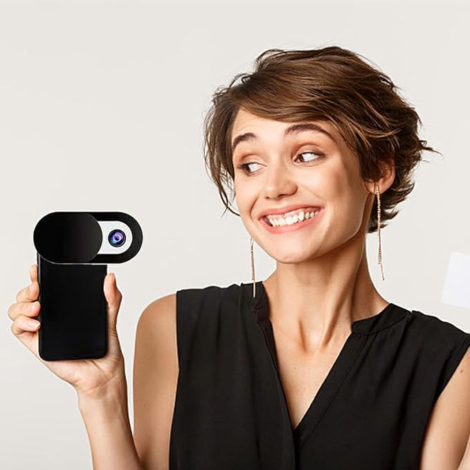 10Pcs Laptop Camera Cover Slide, Ultra-Thin Laptop Webcam Cover Slide, Computer Camera Cover, Camera Blocker For Laptops, Fits Most Laptops/PC/Tablet/Smartphone to Protect Privacy and Security