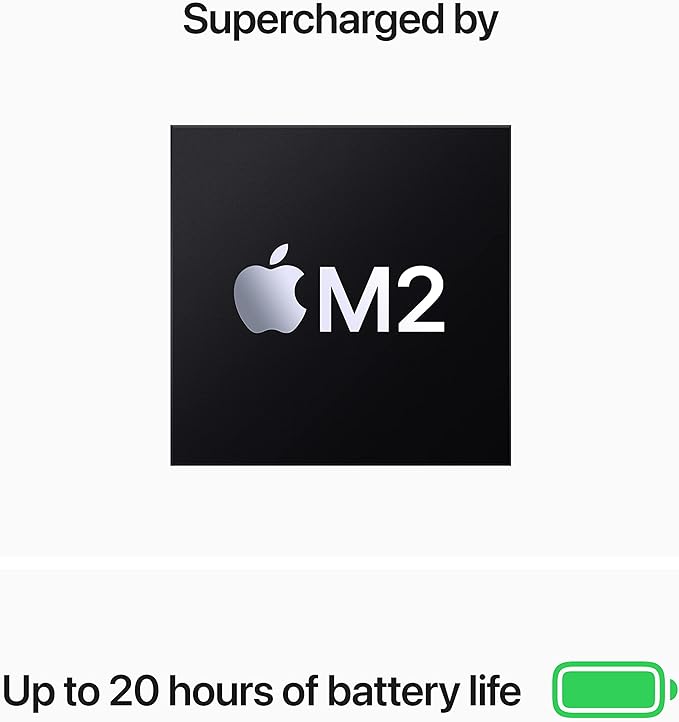 Apple 2022 MacBook Pro with Apple M2 Chip (13-inch, 16GB RAM, 512GB SSD Storage) (QWERTY English) Space Gray (Renewed)