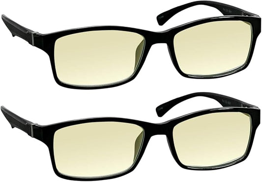 TruVision Readers - 9601 Computer Reading Glasses w Blue Light, Anti Reflective, Acrylic Lenses