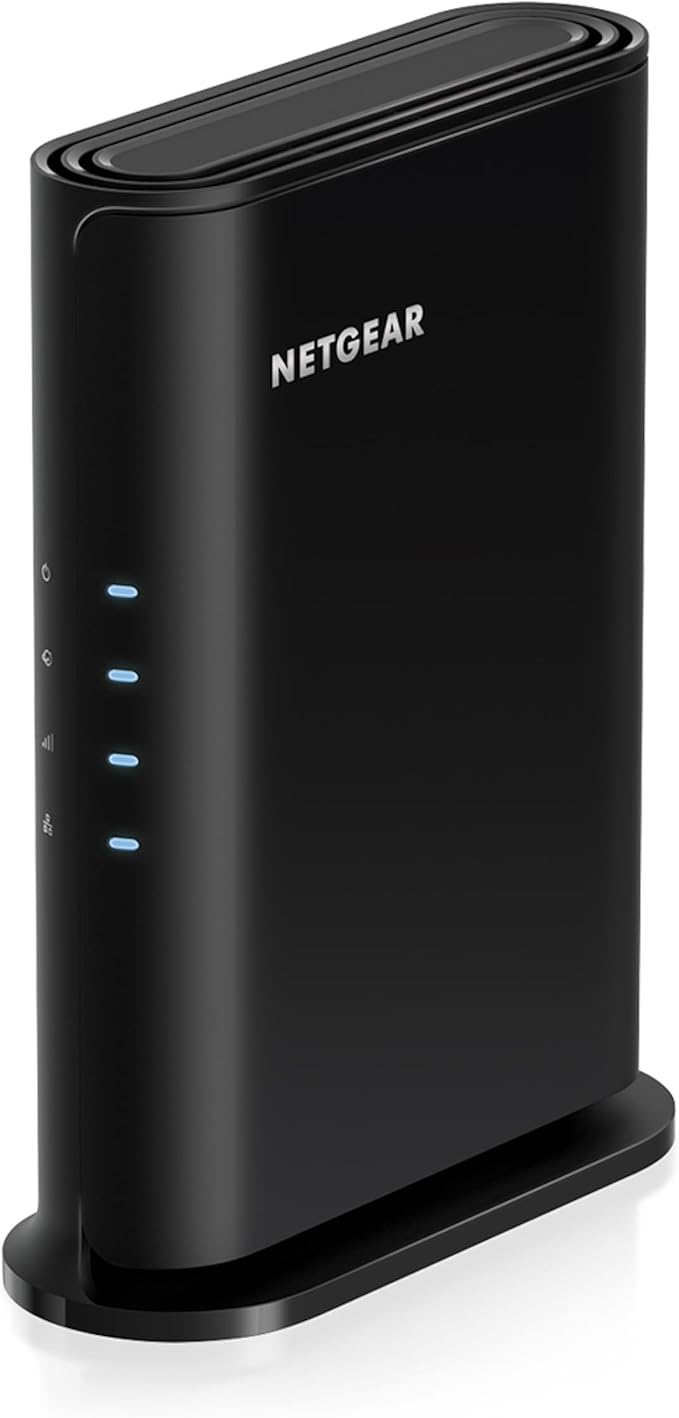 NETGEAR 4-Stream WiFi 6 Router (R6700AX) – Security Features, AX1800 Wireless Speed (Up to 1.8 Gbps), Covers up to 1,500 sq. ft., 20 Devices – Free Expert Help