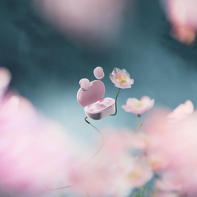 Bose QuietComfort Bluetooth Earbuds, True Wireless Earbuds with Active Noise Cancellation and Mic, Deep Bass, IPX4 Rating, Up to 8.5 Hours of Playtime, Petal Pink - Limited Edition Color