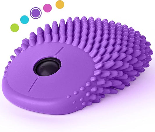 HedgeHog Health Hoglet Wireless Computer Mouse – Cute, Functional, and Tactile Fidget Tool. Combines Stress Relief with Comfort and Style, Perfect for Enhancing Focus and Productivity (Purple)