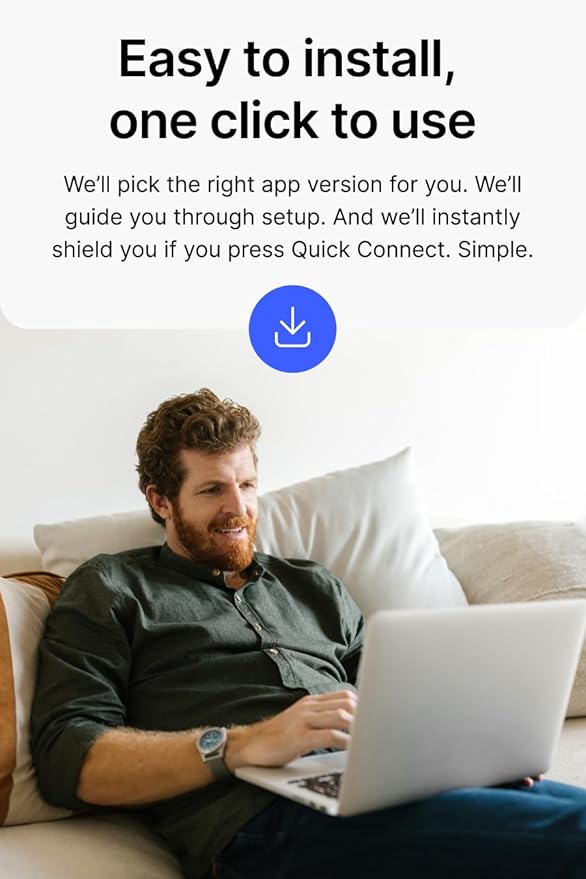 NordVPN Standard – 1-Year VPN & Cybersecurity Software Subscription For 6 Devices - Block Malware, Malicious Links & Ads, Protect Personal Information | PC/Mac/Mobile | Activation Code via Mail