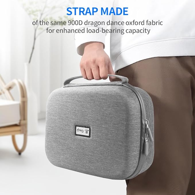 Electronics Organizer Travel Case Waterproof,Multi-Function Cable Storage Bag for Charger Phone Earphone USB Cables,Portable Wire Organizer Pouch for Travel Accessories,Grey