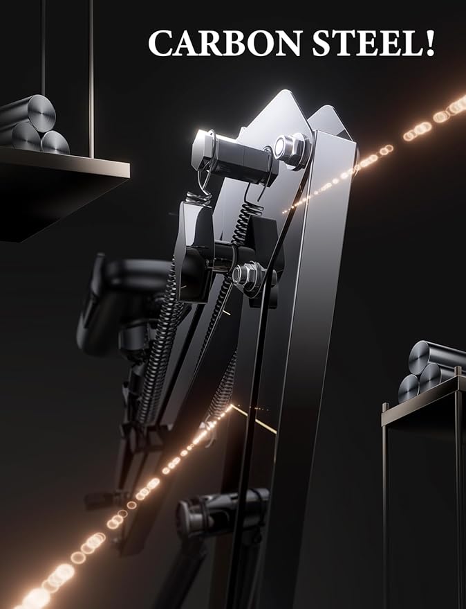 LISEN Gooseneck Phone Holder for Desk Bed [3rd Upgrade] Cell Phone Stand for Desk,Tech Lovers Mount for Recording Fit iPhone 17 16 Filming Camera Laying Down,Bed Accessories Flexible Arm Clamp Clip