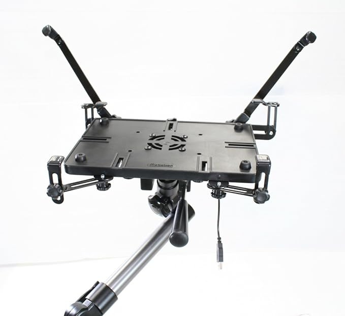 Mobotron MS-526B Heavy Duty Laptop Mount Holder for Cars, Trucks, SUVs, and other Applications with Complete Accessory Package