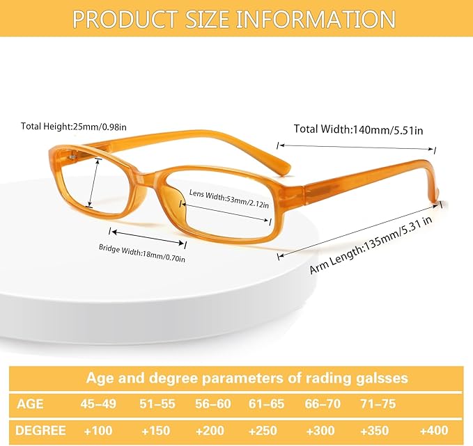 NORPERWIS 6 Pack Ladies Reading Glasses for Women Blue Light Blocking Spring Hinge Fashion Eyeglasses Readers for Women (Mix Color-1, 4.00)