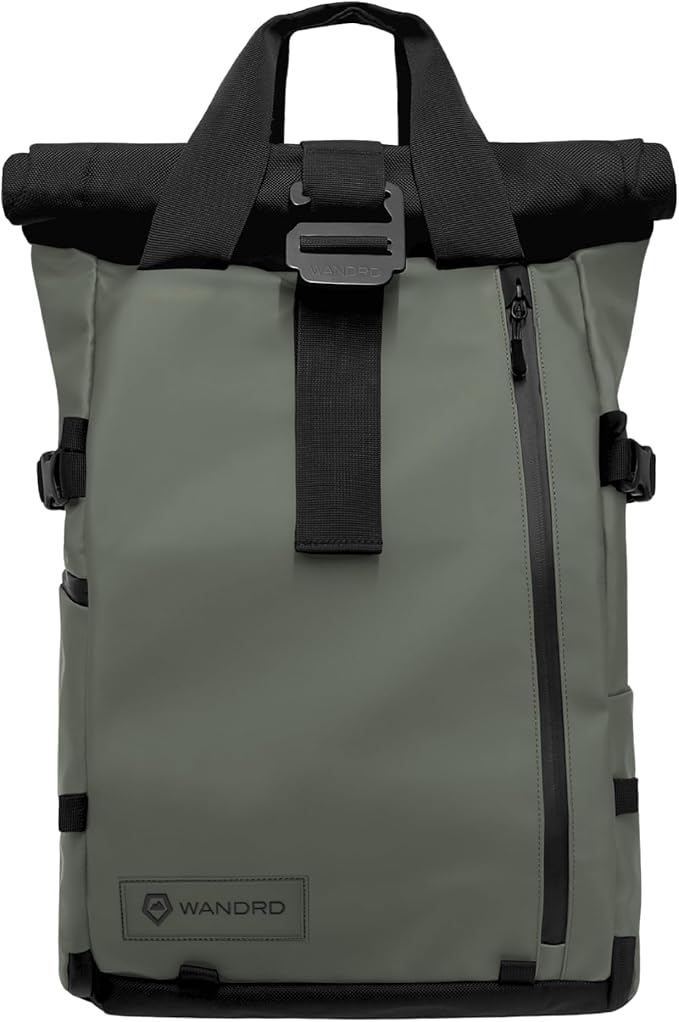 WANDRD PRVKE 31L, V3 Photography Bundle: Weather-Resistant Travel & Camera Backpack with Laptop Sleeve, Quick Side Access, Clamshell Opening – Ideal Photography & Travel Bag (Wastach Green)