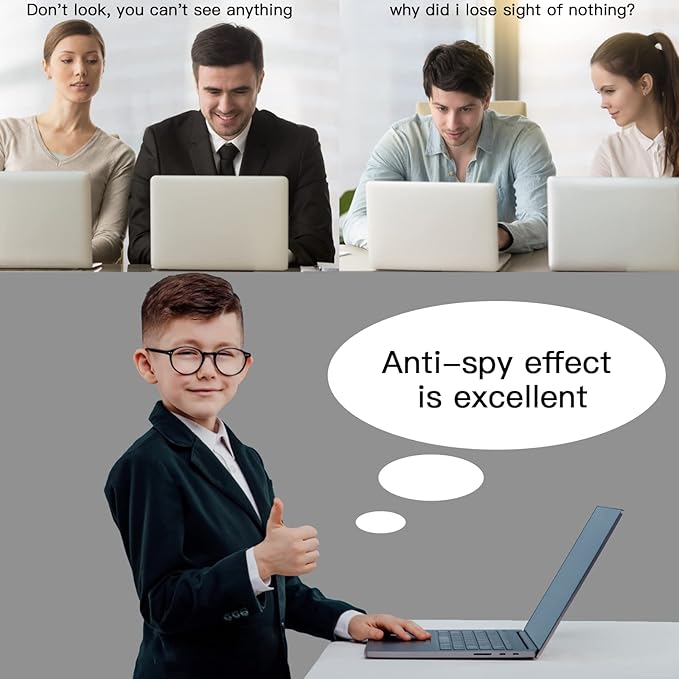 PYS Privacy Screen for Macbook Pro 14 Inch (2021-2023, M1, M2, M3), Magnetic Privacy Screen Protector for Mac 14.2" (A2779/A2442) Anti Fingerprint, Anti Blue Light, Removable, Easy Installation